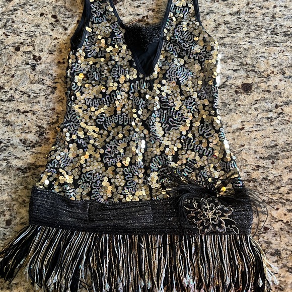 Contours Design Custom Jazz/Musical Theatre Dance Costume Child Large - Picture 4 of 13